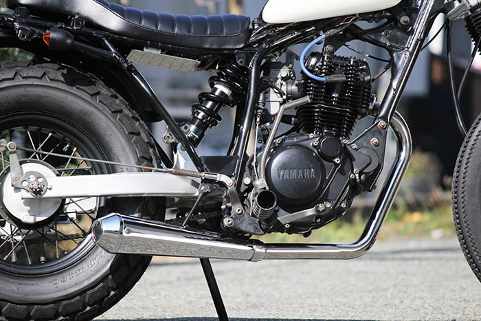 goodsショッピングサイト/商品詳細 [廃版] リバースコーンショーティマフラー フルEX TW200/225